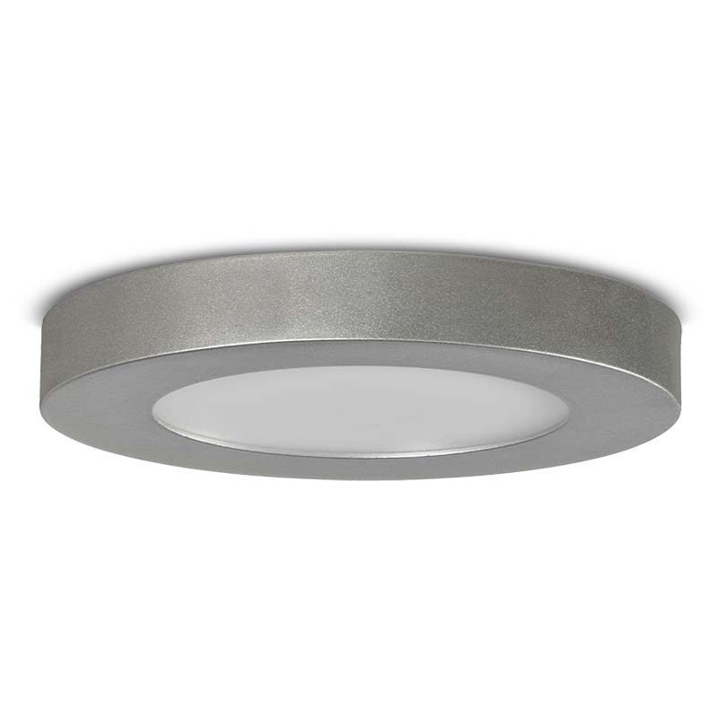 SLIM, PLAFÓN LED REDONDO GRIS  20W - 4200K